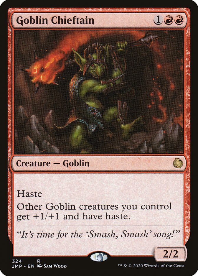 Goblin Chieftain [Jumpstart] MTG Single Magic: The Gathering    | Red Claw Gaming