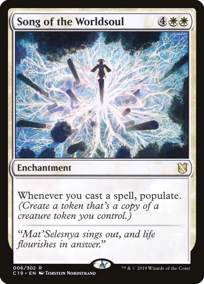 Song of the Worldsoul [Commander 2019] MTG Single Magic: The Gathering    | Red Claw Gaming