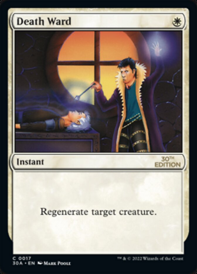 Death Ward [30th Anniversary Edition] MTG Single Magic: The Gathering    | Red Claw Gaming