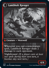 Lambholt Raconteur // Lambholt Ravager [Innistrad: Double Feature] MTG Single Magic: The Gathering    | Red Claw Gaming
