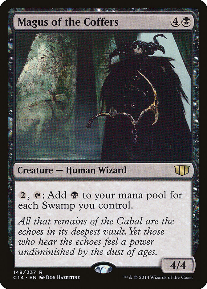Magus of the Coffers [Commander 2014] MTG Single Magic: The Gathering    | Red Claw Gaming