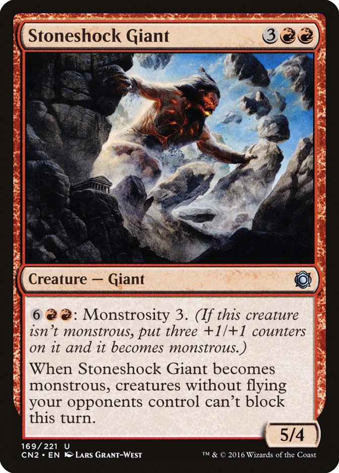 Stoneshock Giant [Conspiracy: Take the Crown] MTG Single Magic: The Gathering    | Red Claw Gaming