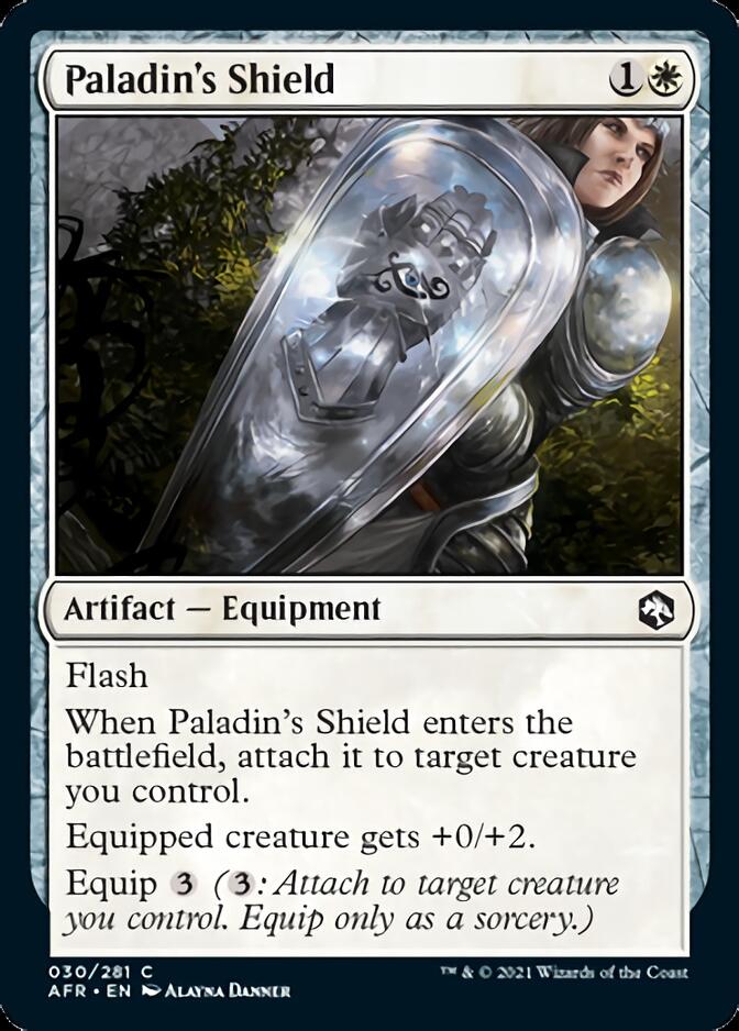 Paladin's Shield [Dungeons & Dragons: Adventures in the Forgotten Realms] MTG Single Magic: The Gathering    | Red Claw Gaming