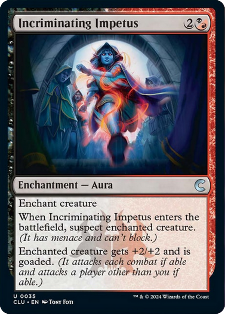 Incriminating Impetus [Ravnica: Clue Edition] MTG Single Magic: The Gathering    | Red Claw Gaming