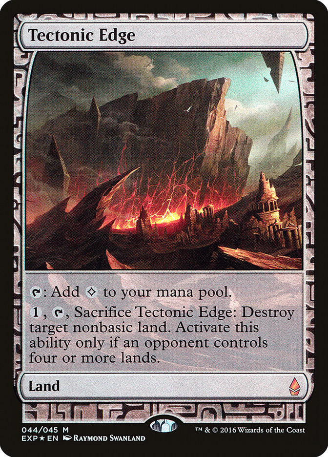 Tectonic Edge [Zendikar Expeditions] MTG Single Magic: The Gathering    | Red Claw Gaming