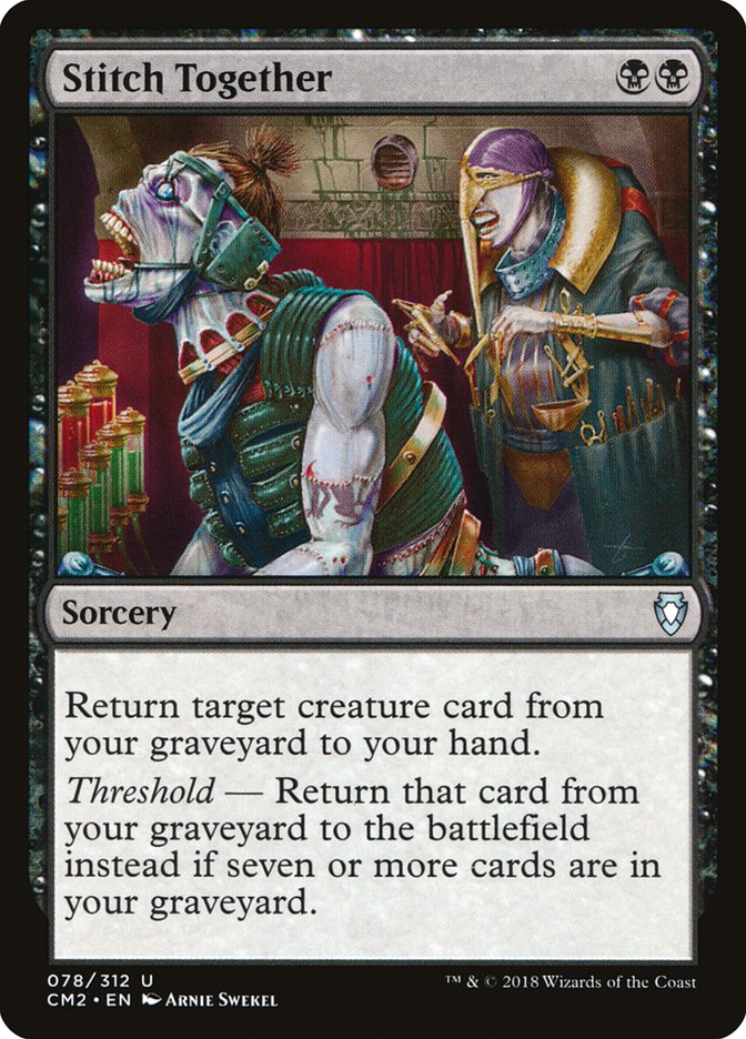 Stitch Together [Commander Anthology Volume II] MTG Single Magic: The Gathering    | Red Claw Gaming