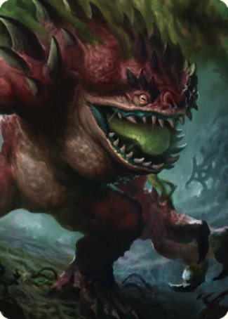 Hezrou Art Card [Commander Legends: Battle for Baldur's Gate Art Series] MTG Single Magic: The Gathering    | Red Claw Gaming