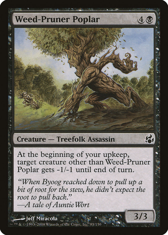 Weed-Pruner Poplar [Morningtide] MTG Single Magic: The Gathering    | Red Claw Gaming