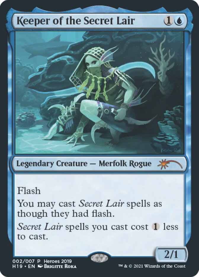 Keeper of the Secret Lair [Heroes of the Realm 2019] MTG Single Magic: The Gathering    | Red Claw Gaming