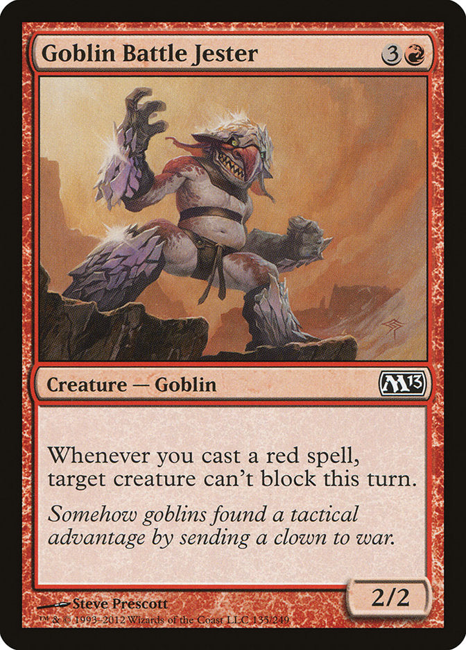 Goblin Battle Jester [Magic 2013] MTG Single Magic: The Gathering    | Red Claw Gaming