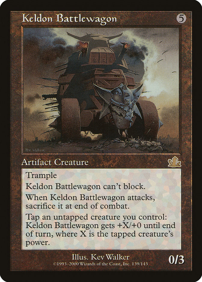 Keldon Battlewagon [Prophecy] MTG Single Magic: The Gathering    | Red Claw Gaming