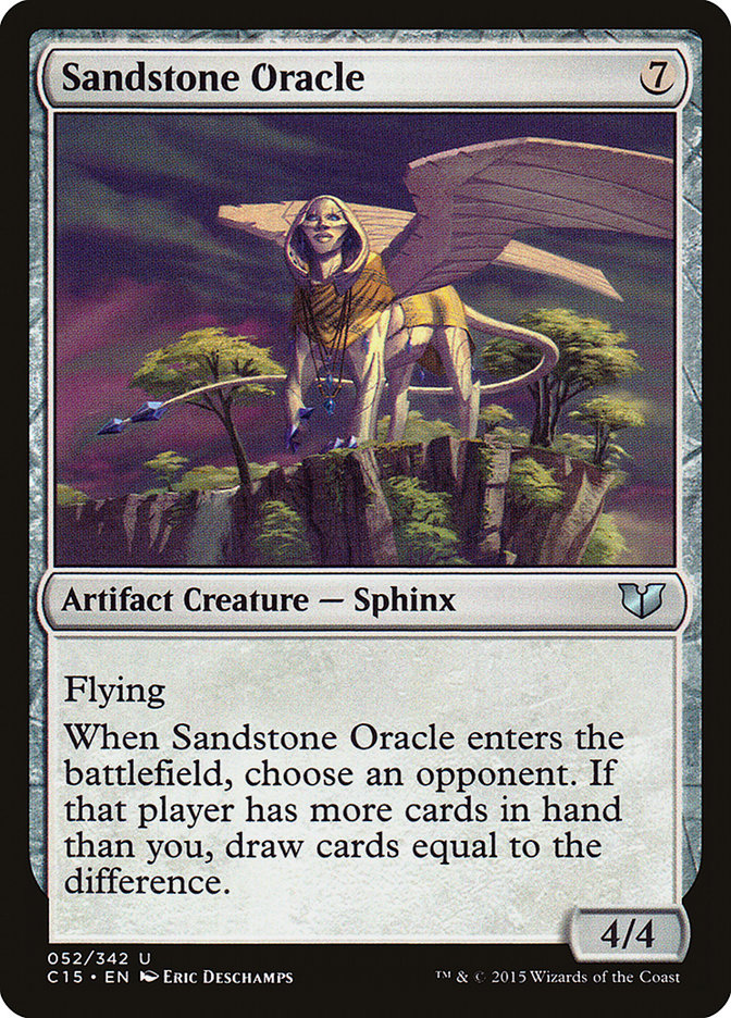 Sandstone Oracle [Commander 2015] MTG Single Magic: The Gathering    | Red Claw Gaming