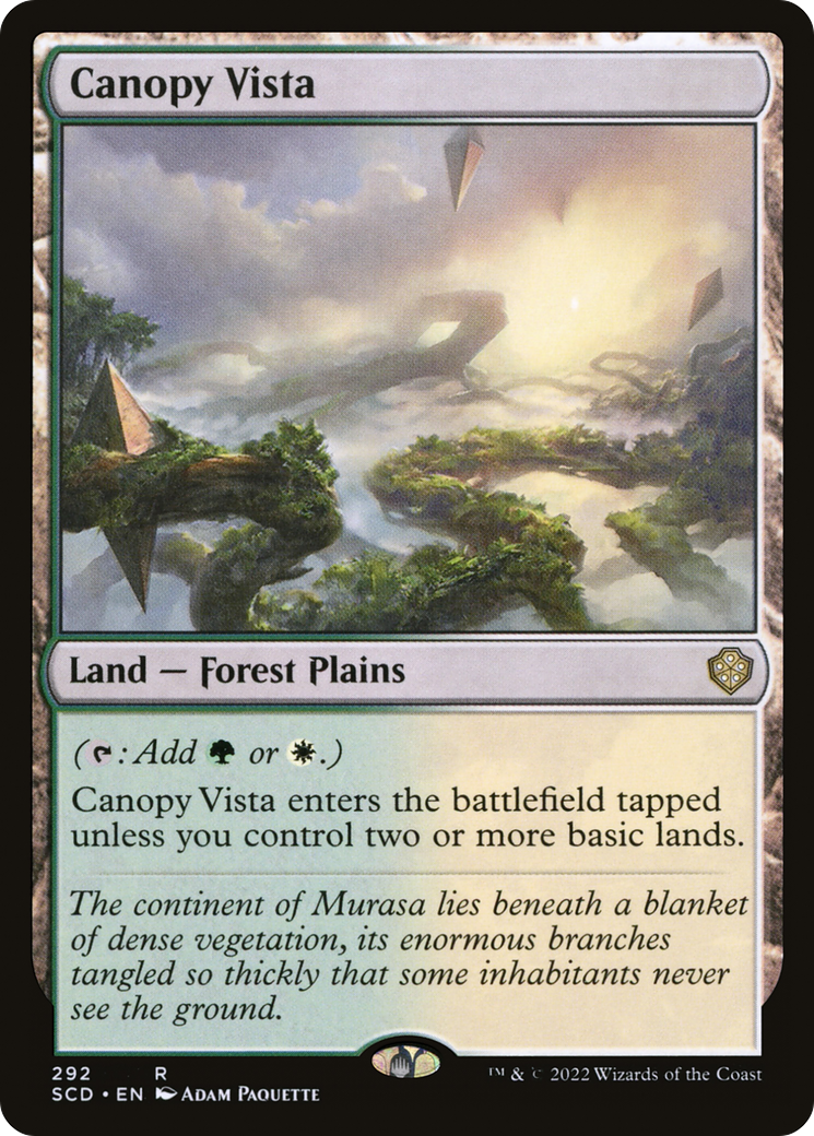 Canopy Vista [Starter Commander Decks] MTG Single Magic: The Gathering    | Red Claw Gaming