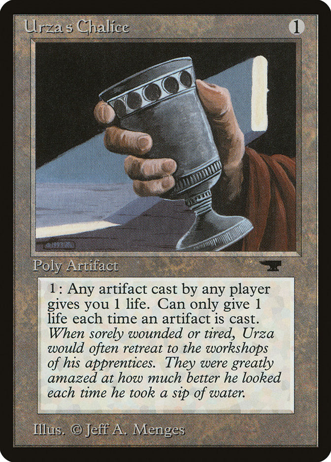 Urza's Chalice [Antiquities] MTG Single Magic: The Gathering    | Red Claw Gaming