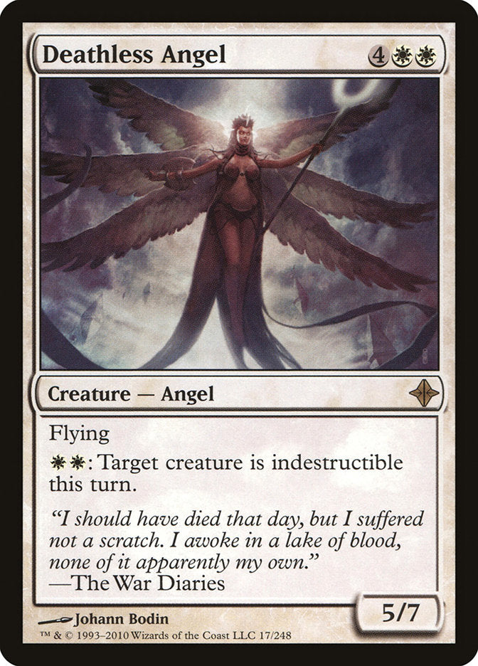 Deathless Angel [Rise of the Eldrazi] MTG Single Magic: The Gathering    | Red Claw Gaming