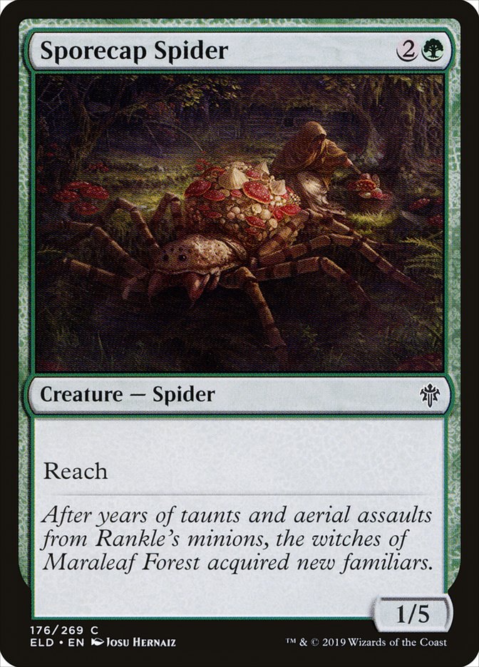 Sporecap Spider [Throne of Eldraine] MTG Single Magic: The Gathering    | Red Claw Gaming