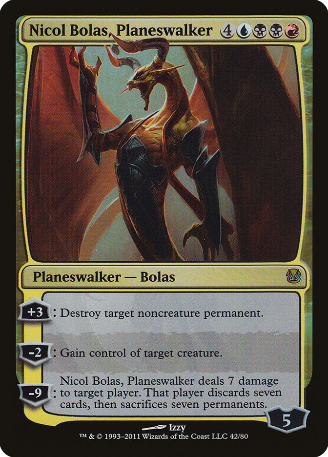 Nicol Bolas, Planeswalker [Duel Decks: Ajani vs. Nicol Bolas] MTG Single Magic: The Gathering    | Red Claw Gaming