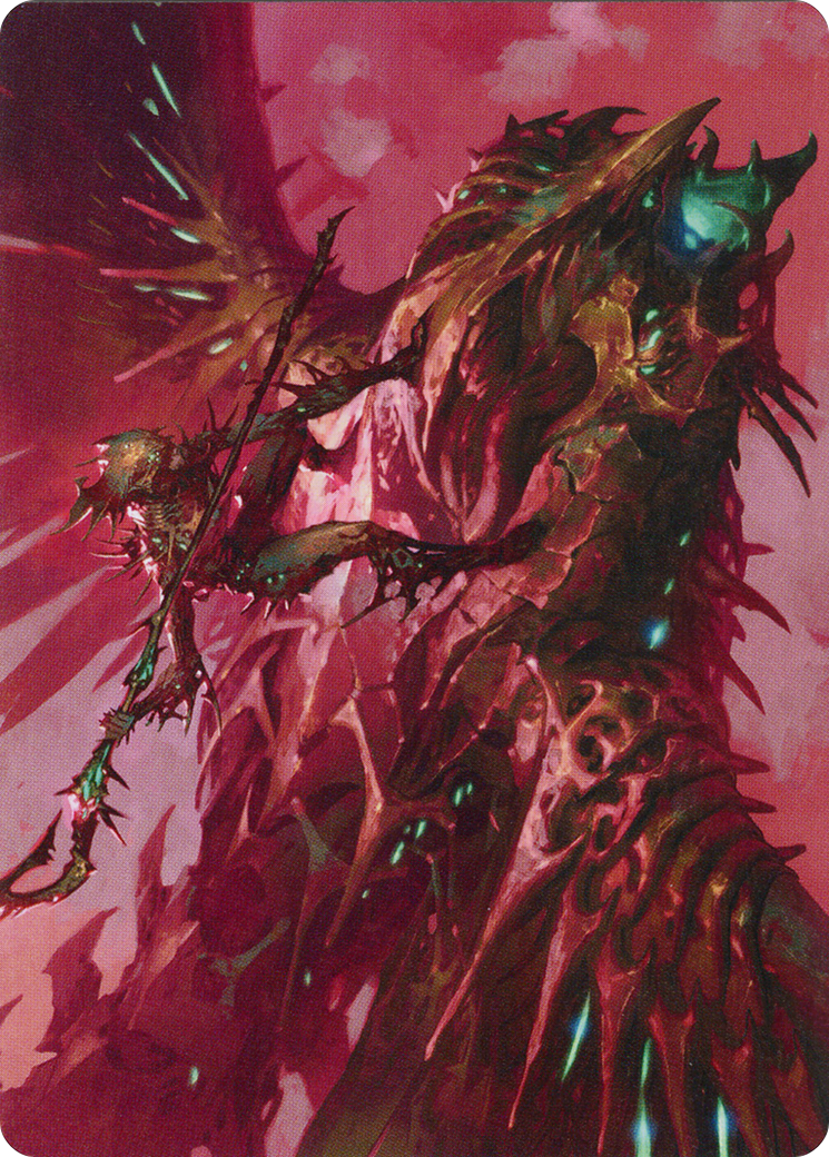 Skyclave Invader Art Card [March of the Machine Art Series] MTG Single Magic: The Gathering    | Red Claw Gaming