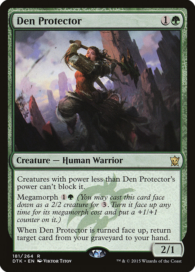 Den Protector [Dragons of Tarkir] MTG Single Magic: The Gathering    | Red Claw Gaming