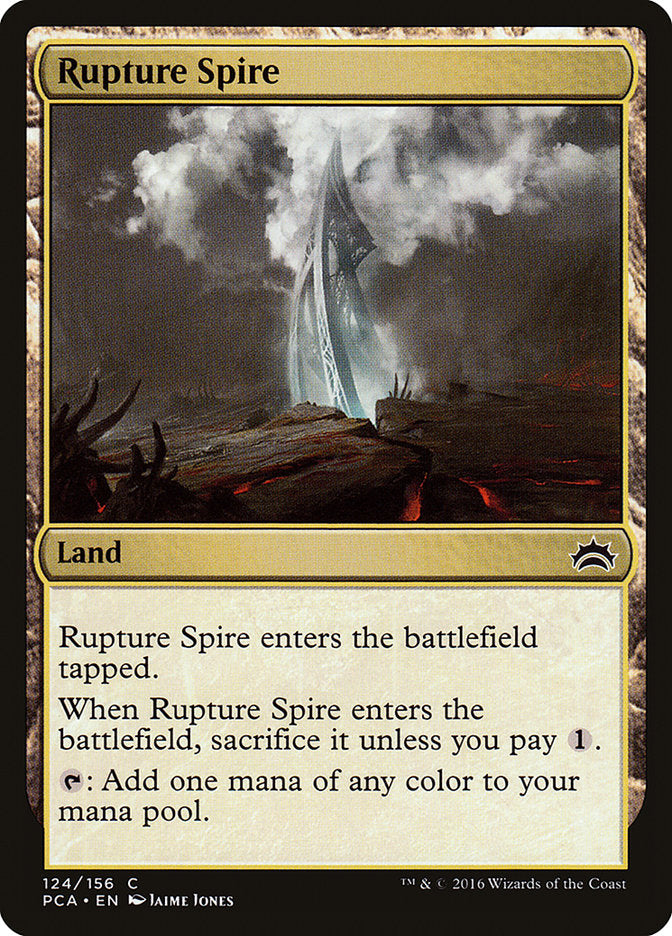 Rupture Spire [Planechase Anthology] MTG Single Magic: The Gathering    | Red Claw Gaming