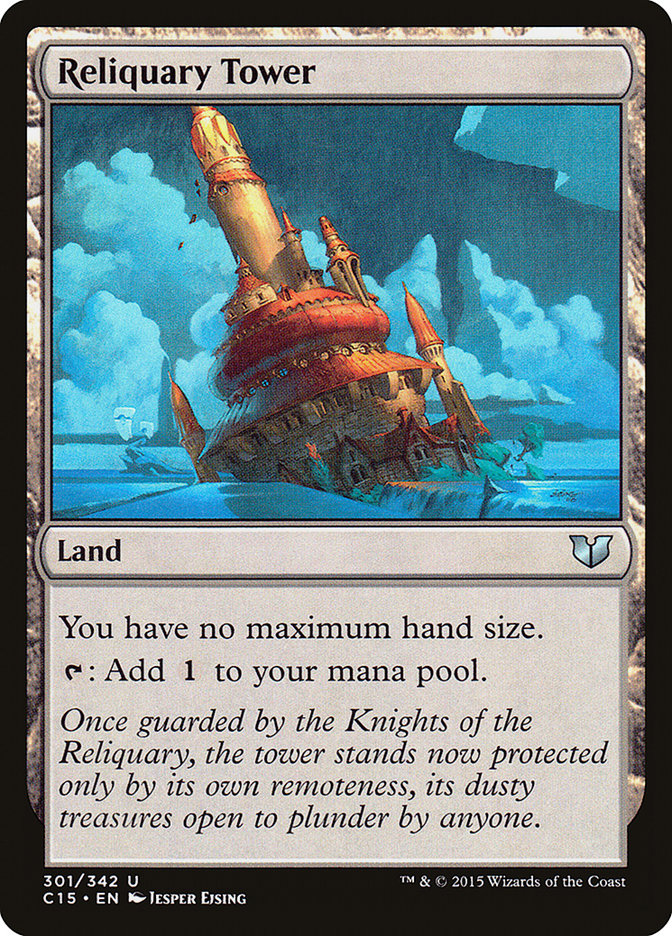 Reliquary Tower [Commander 2015] MTG Single Magic: The Gathering    | Red Claw Gaming