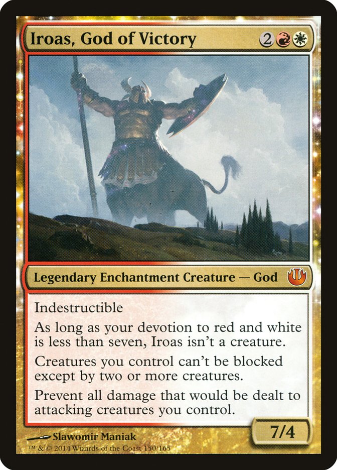 Iroas, God of Victory [Journey into Nyx] MTG Single Magic: The Gathering    | Red Claw Gaming