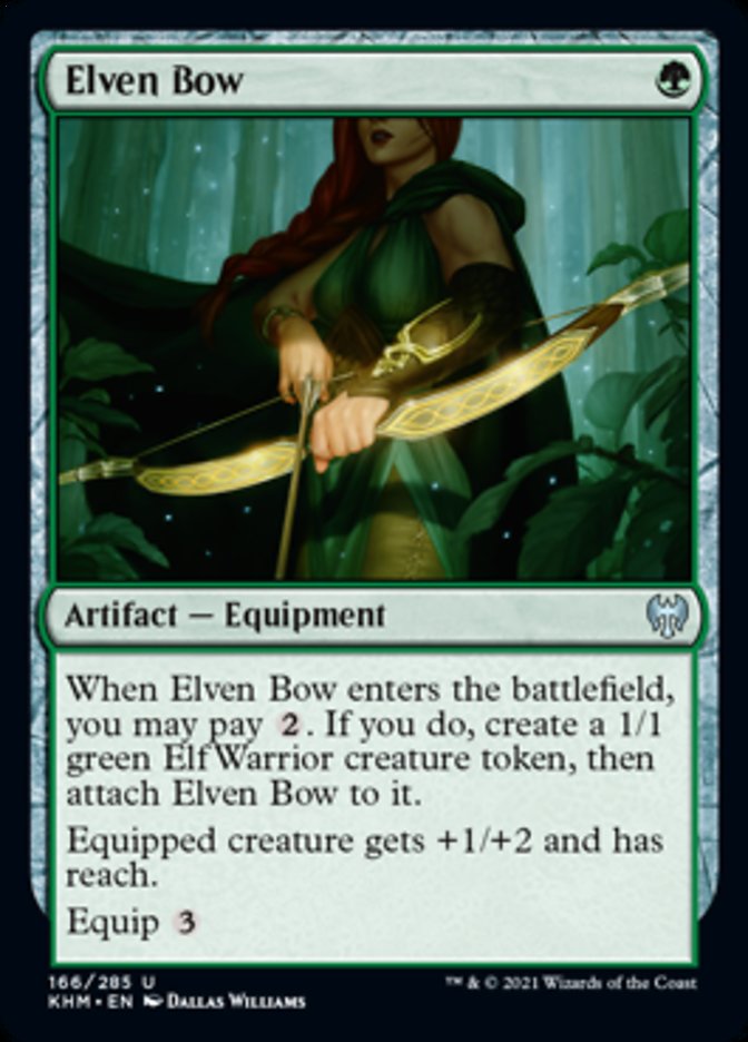 Elven Bow [Kaldheim] MTG Single Magic: The Gathering    | Red Claw Gaming