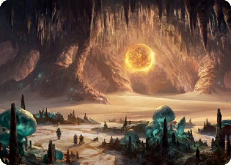 Plains (265) Art Card [Dungeons & Dragons: Adventures in the Forgotten Realms Art Series] MTG Single Magic: The Gathering    | Red Claw Gaming