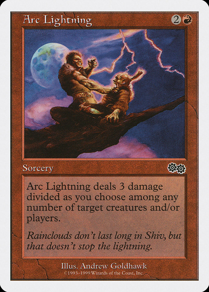 Arc Lightning [Battle Royale] MTG Single Magic: The Gathering    | Red Claw Gaming