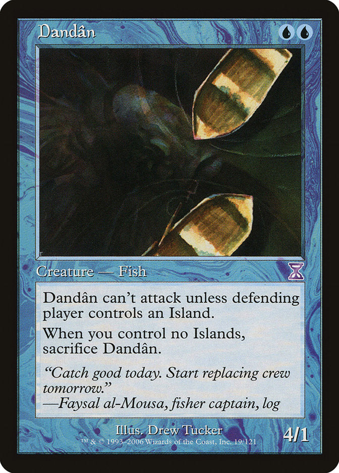 Dandan [Time Spiral Timeshifted] MTG Single Magic: The Gathering    | Red Claw Gaming
