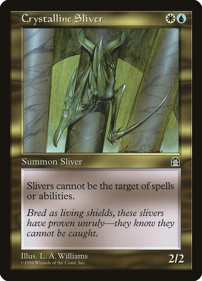 Crystalline Sliver [Stronghold] MTG Single Magic: The Gathering    | Red Claw Gaming
