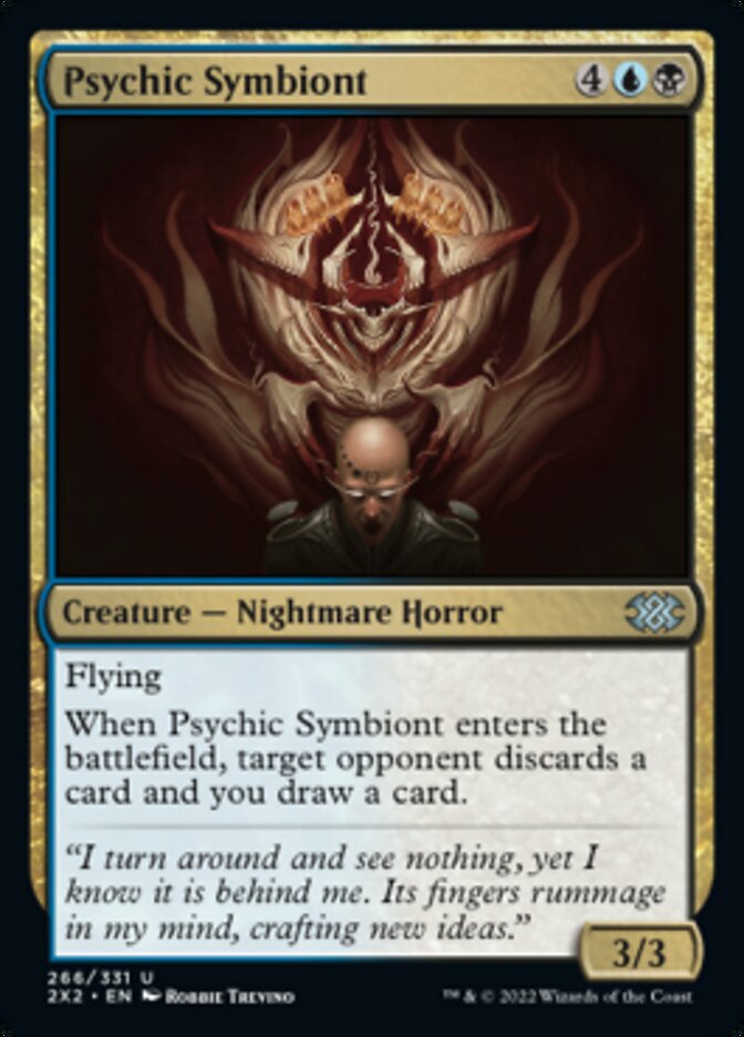 Psychic Symbiont [Double Masters 2022] MTG Single Magic: The Gathering    | Red Claw Gaming