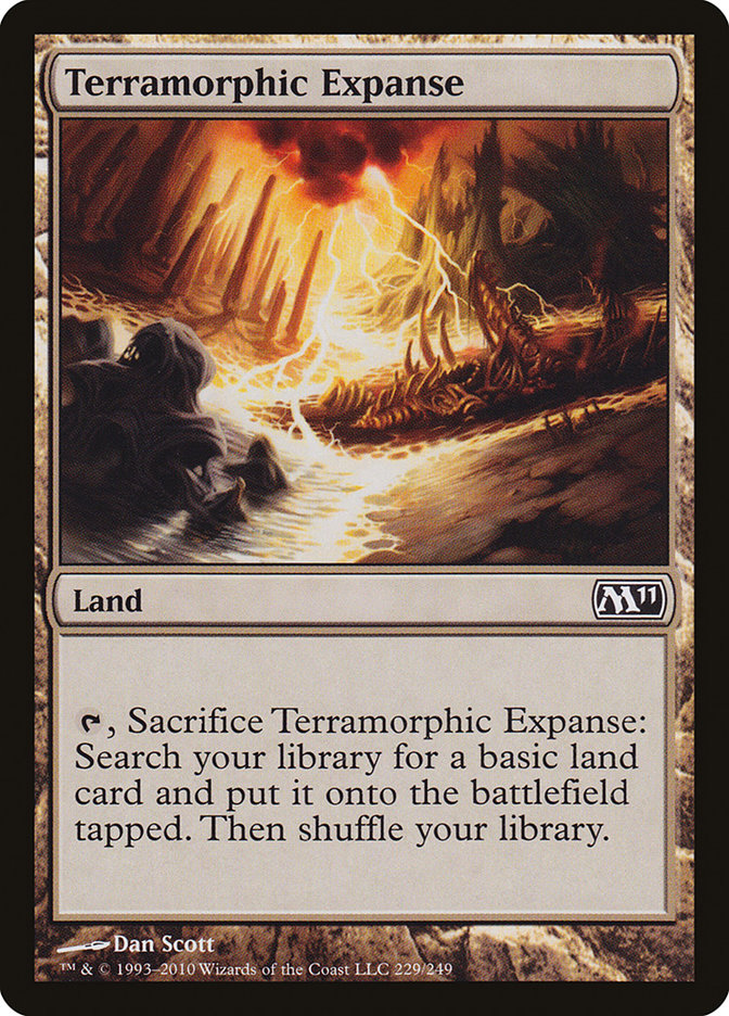 Terramorphic Expanse [Magic 2011] MTG Single Magic: The Gathering    | Red Claw Gaming