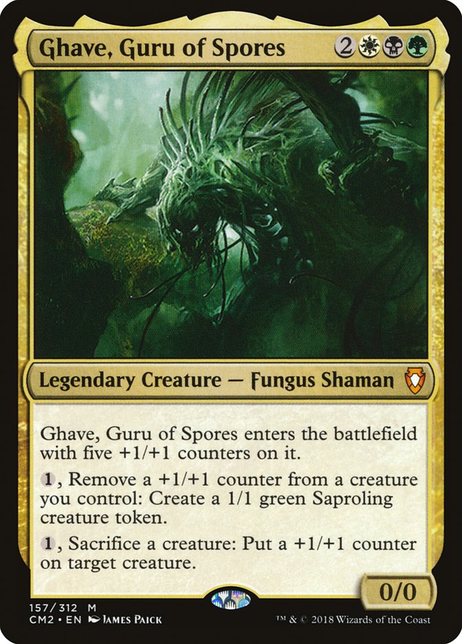 Ghave, Guru of Spores [Commander Anthology Volume II] MTG Single Magic: The Gathering    | Red Claw Gaming