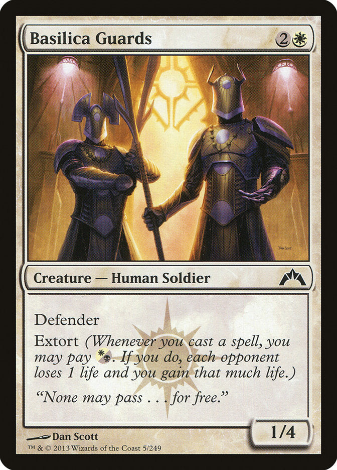 Basilica Guards [Gatecrash] MTG Single Magic: The Gathering    | Red Claw Gaming