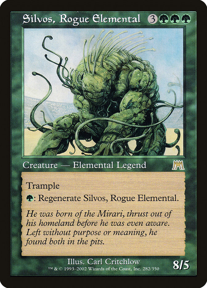 Silvos, Rogue Elemental [Onslaught] MTG Single Magic: The Gathering    | Red Claw Gaming