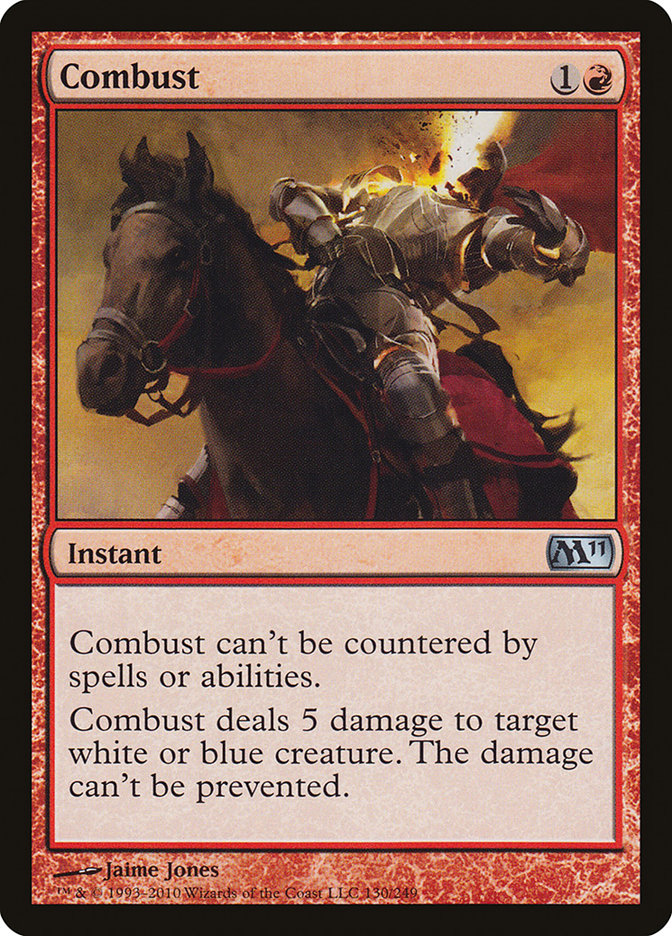 Combust [Magic 2011] MTG Single Magic: The Gathering    | Red Claw Gaming