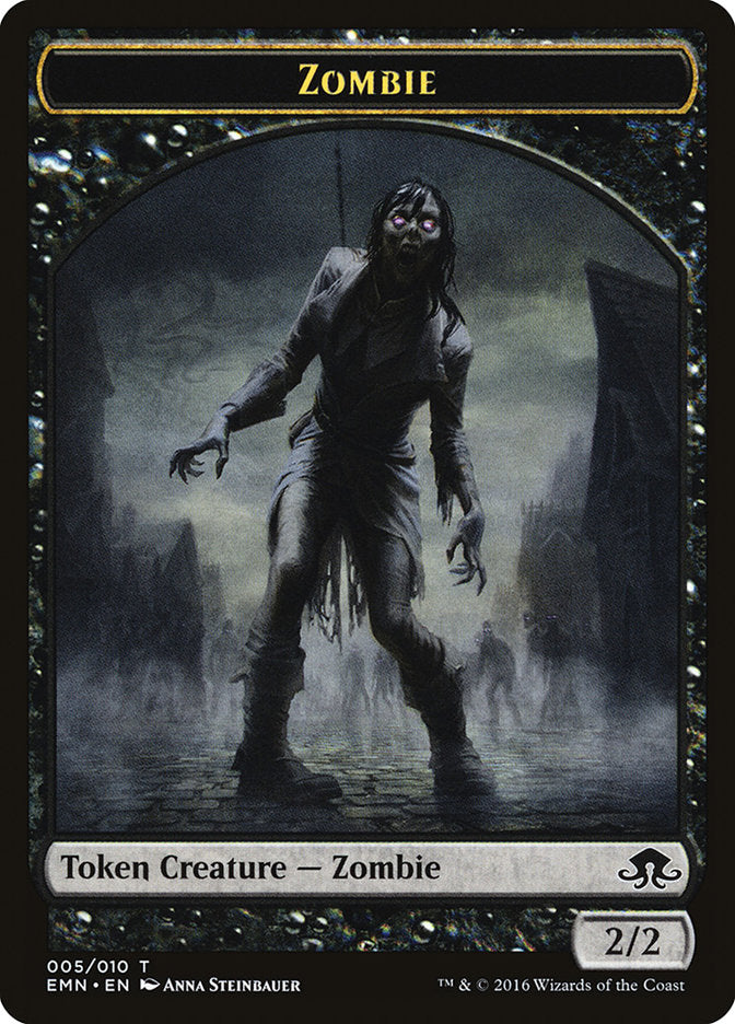 Zombie Token (005/010) [Eldritch Moon Tokens] MTG Single Magic: The Gathering    | Red Claw Gaming