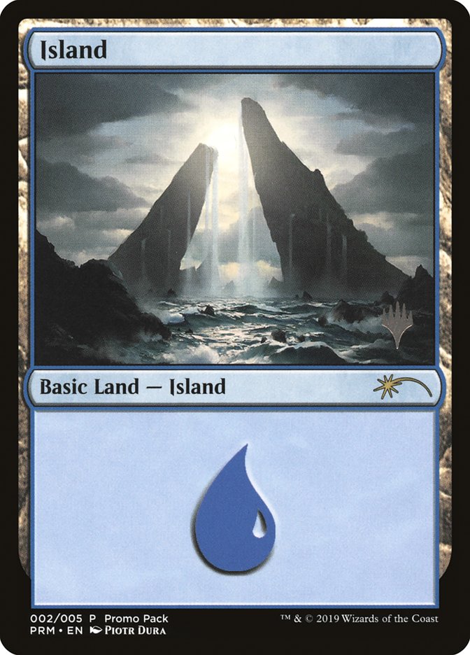 Island (2) [Core Set 2020 Promo Pack] MTG Single Magic: The Gathering    | Red Claw Gaming