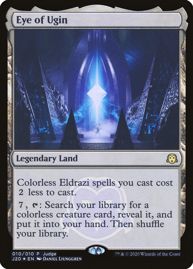 Eye of Ugin [Judge Gift Cards 2020] MTG Single Magic: The Gathering    | Red Claw Gaming