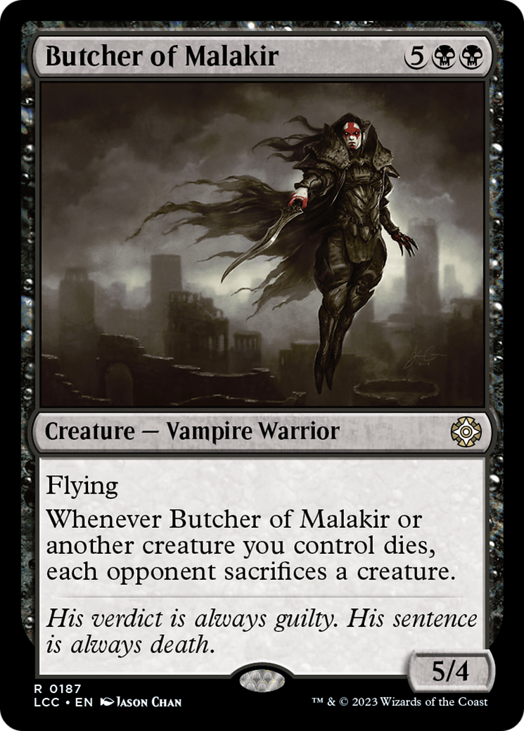 Butcher of Malakir [The Lost Caverns of Ixalan Commander] MTG Single Magic: The Gathering    | Red Claw Gaming