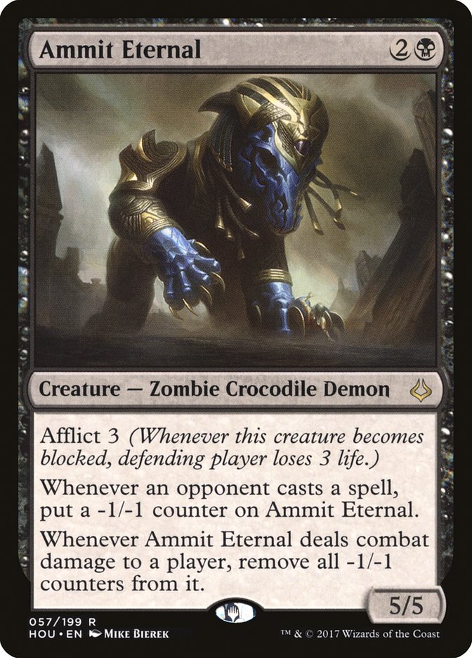 Ammit Eternal [Hour of Devastation] MTG Single Magic: The Gathering    | Red Claw Gaming