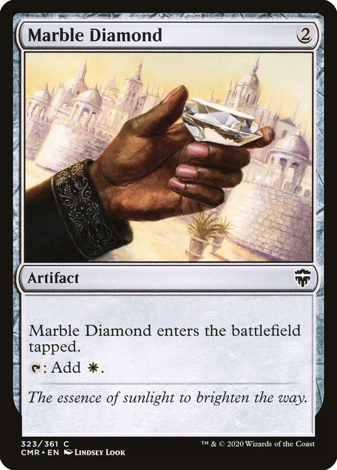 Marble Diamond [Commander Legends] MTG Single Magic: The Gathering    | Red Claw Gaming