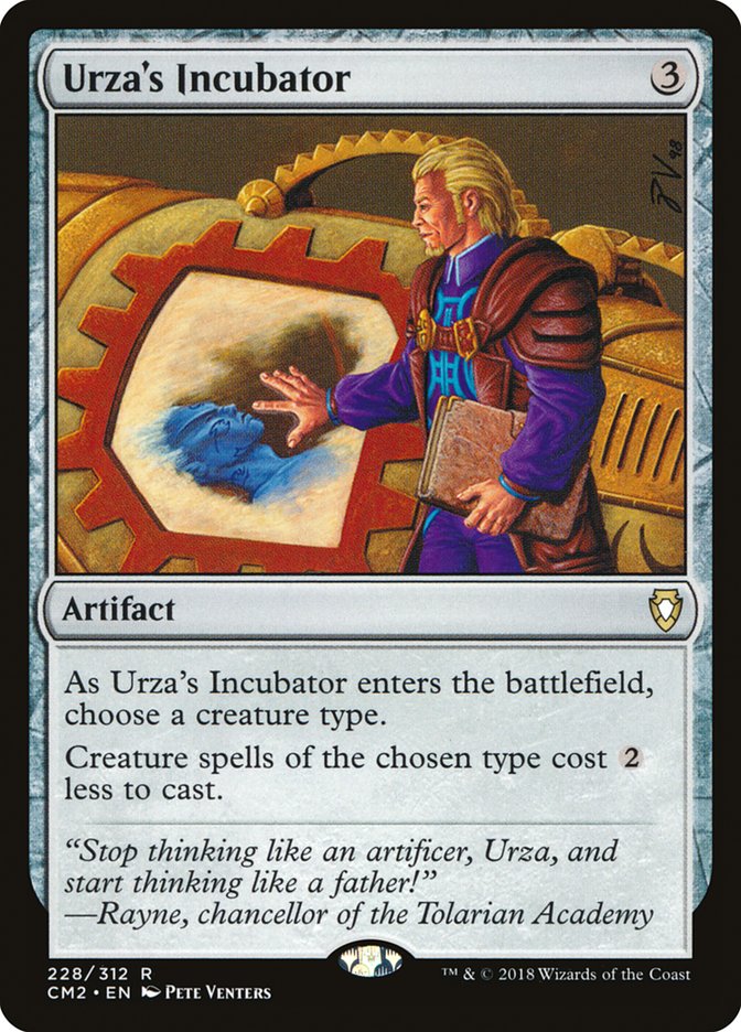 Urza's Incubator [Commander Anthology Volume II] MTG Single Magic: The Gathering    | Red Claw Gaming