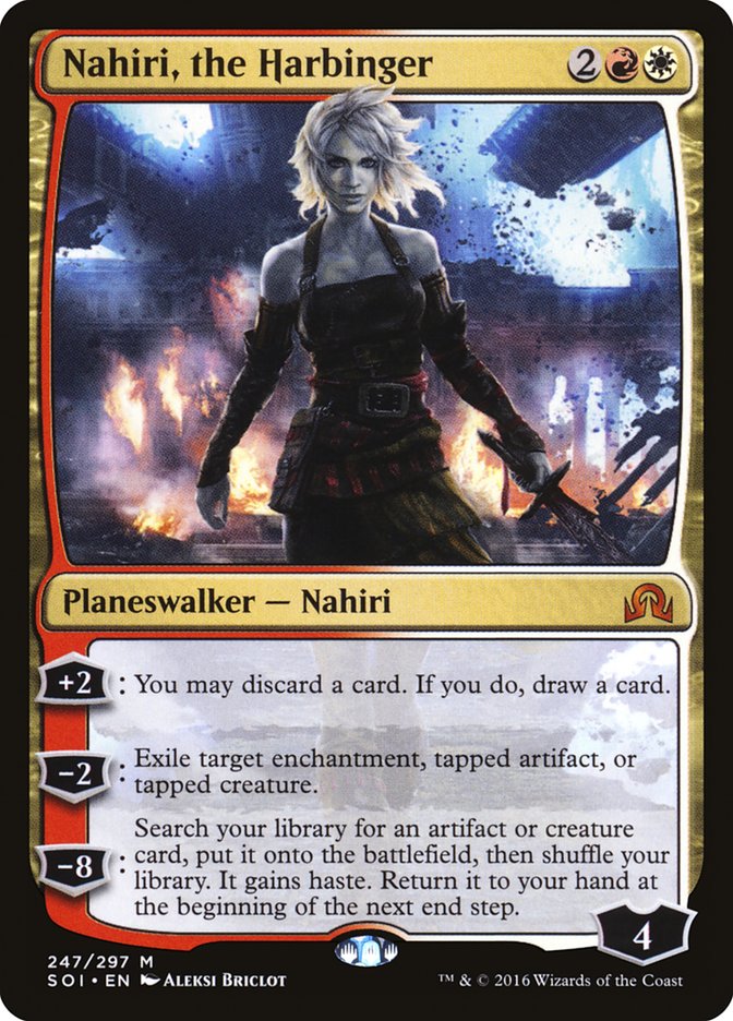 Nahiri, the Harbinger [Shadows over Innistrad] MTG Single Magic: The Gathering    | Red Claw Gaming