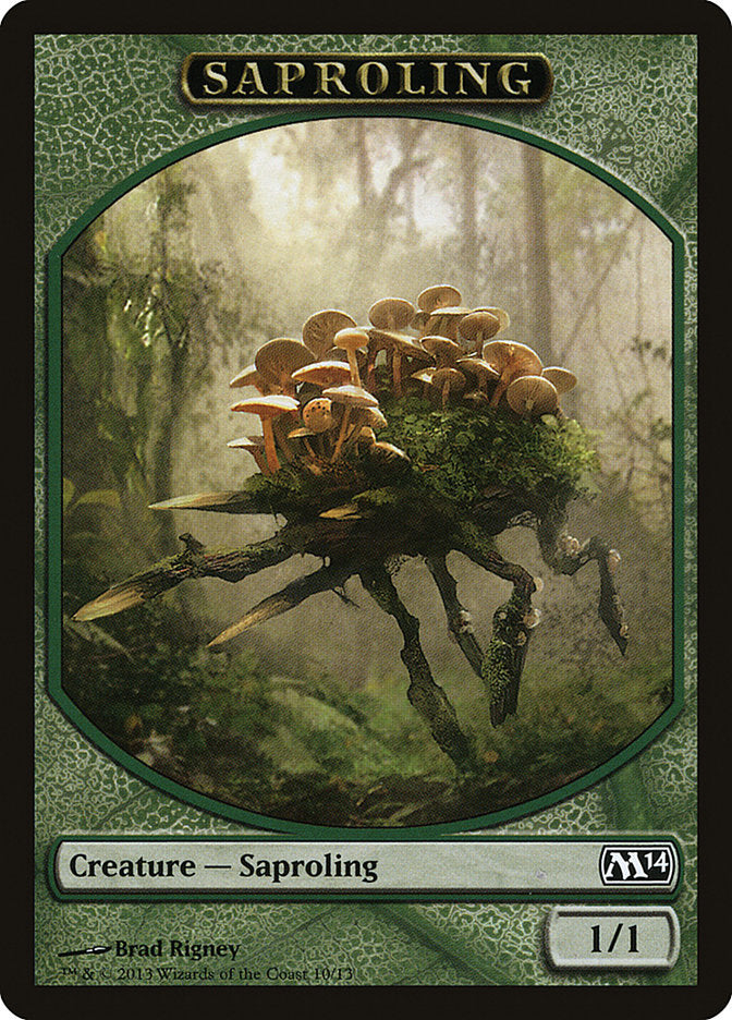 Saproling Token [Magic 2014 Tokens] MTG Single Magic: The Gathering    | Red Claw Gaming
