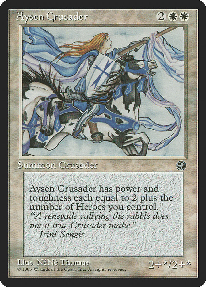 Aysen Crusader [Homelands] MTG Single Magic: The Gathering    | Red Claw Gaming
