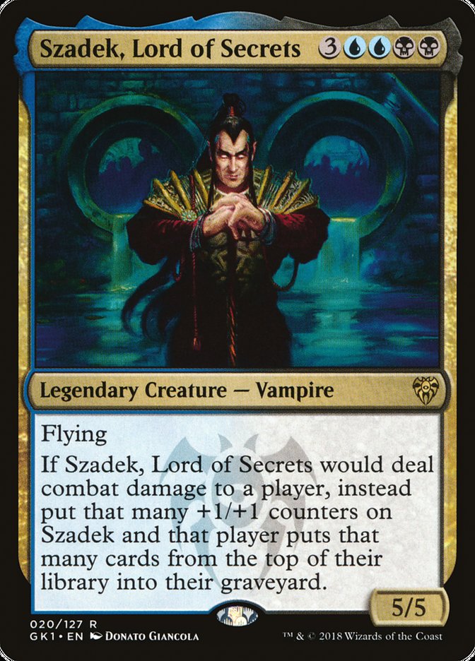 Szadek, Lord of Secrets [Guilds of Ravnica Guild Kit] MTG Single Magic: The Gathering    | Red Claw Gaming