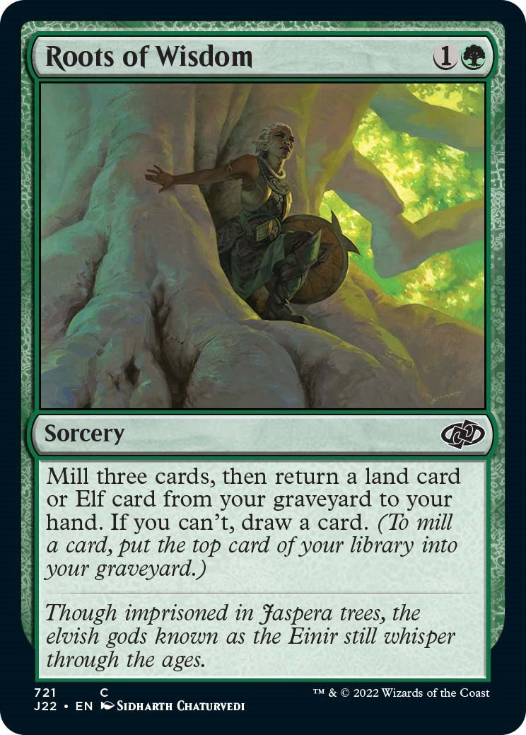 Roots of Wisdom [Jumpstart 2022] MTG Single Magic: The Gathering    | Red Claw Gaming