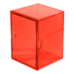 Eclipse 2-Piece Deck Box 100+ Deck Boxes Ultra Pro Pumpkin Orange   | Red Claw Gaming